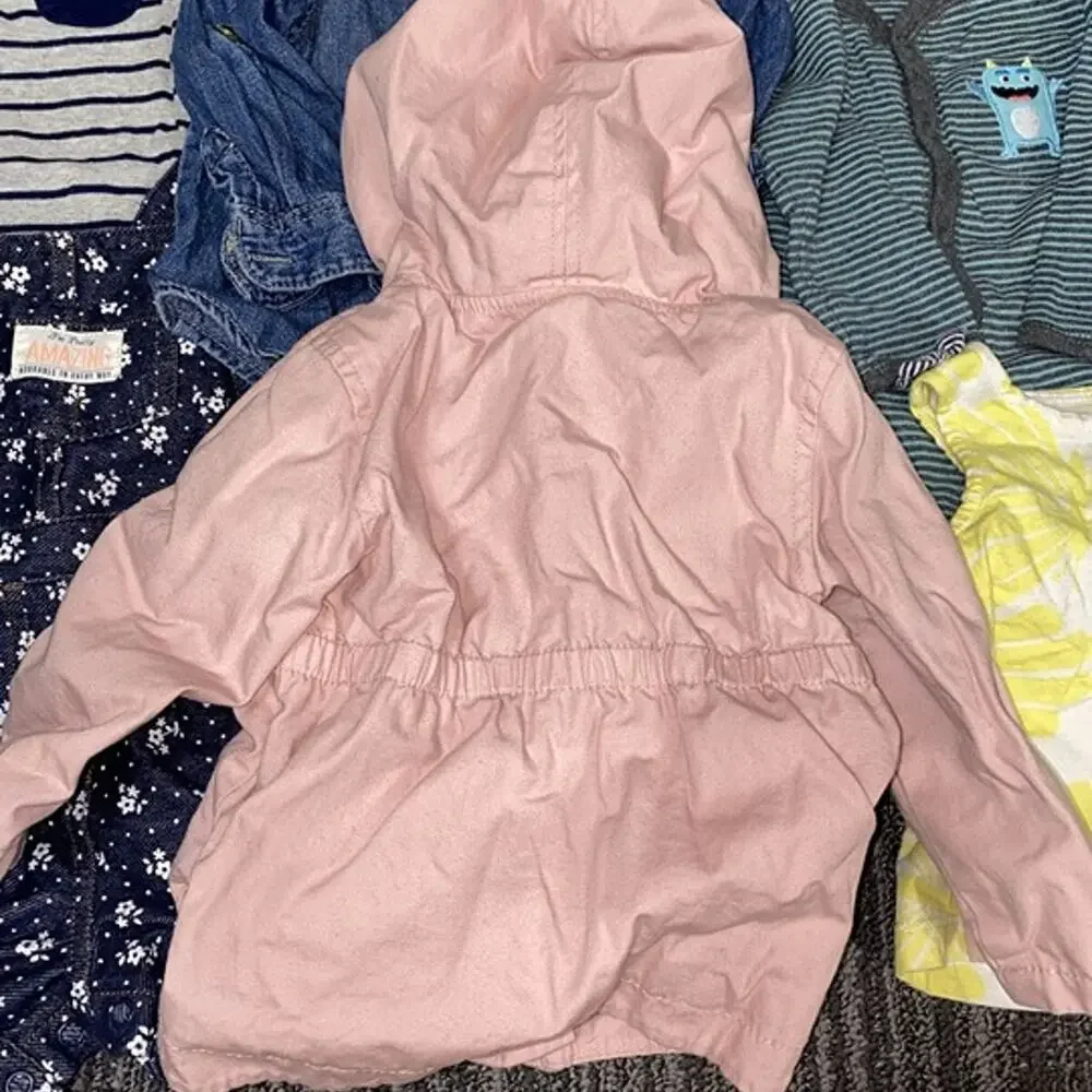 6 Piece Baby Clothing Bundle 9 Months Old Navy Carter’s Jacket Overalls Pajamas
